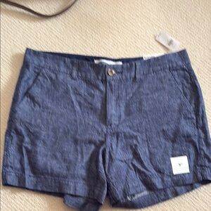 Chambray shorts ON NWT